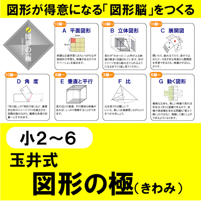 玉井式図形の極 熊本の学習塾 大学 高校 中学受験対策 県模試 個別