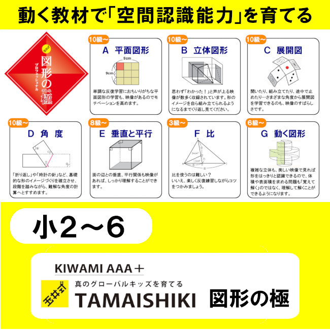 KIWAMI AAA＋ 図形の極 : 熊本の学習塾 大学 高校 中学受験対策 県模試