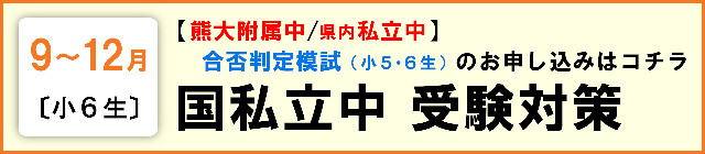 国私立中受験対策
